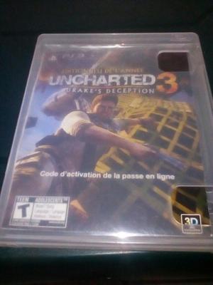 Vendo Uncharted 3 Original