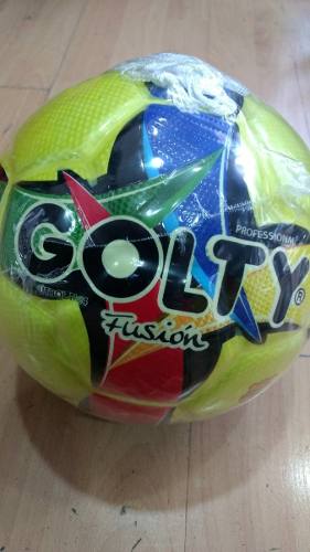 Balon Golty Fusion Futbol Sala O Numero 4 Cancha Sintetica