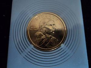 Bonita Moneda De Un Dolar - Enchapada En Oro- Solo $19500