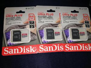 Scandisk Ultra Plus Micro Sd 64gb - Palmira