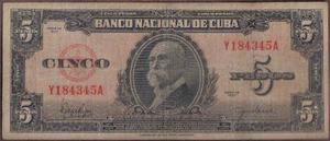 Cuba 5 Pesos  P78b