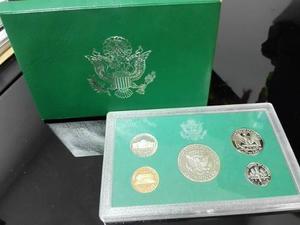 Estuche De 5 Monedas Estados Unidos  Muy Bonito