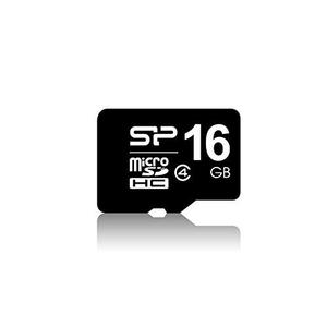 Memoria Micro Sd 16gb Clase 4 Silicon Power Con Adaptador