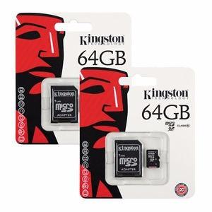 Memoria Micro Sd Kingston 64 Gb + Adaptador Sd Precio Base