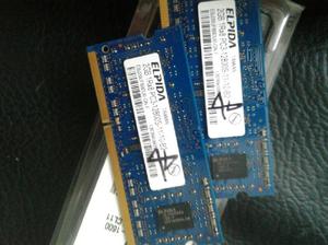 Ram Elpida 2 X 2gigas 1rx8 Pc312800s - Bogotá