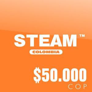 Steam Colombia - Tarjeta De $50.000 Cop