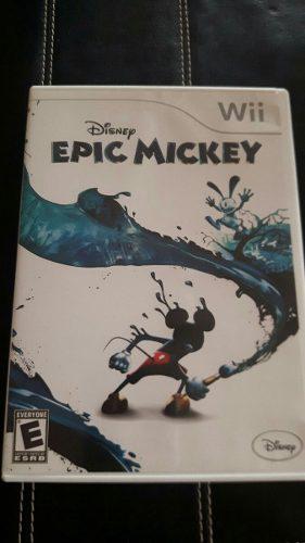 Epic Mickey Original Wii- En Perfecto Estado