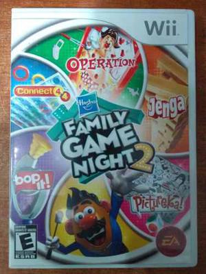 Juego Wii Family Game Night 2 Original