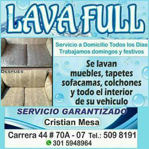 Servicio de Lavado Industrial de Muebles - Medellín