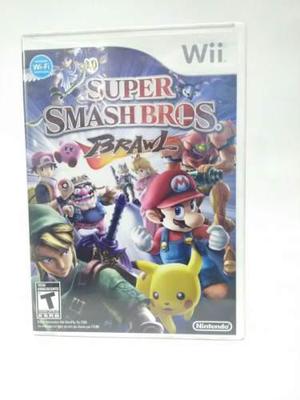 Super Smash Bros. Brawl. Nintendo Wii. Coleccionistas