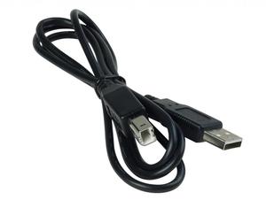Cable USB 2.0 impresora, A/B 1.8 m – Negro, usado.