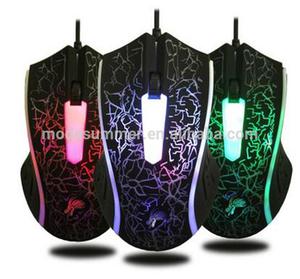 MOUSE GAMER 6D RETROILUMINADO 5 BOTONES