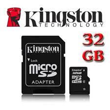 Memoria MICRO SD DE 32 GB Microsd Kingston