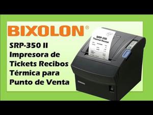 Venta de Impresora Bixolon Srp 350 Plus Ii Termica Usb