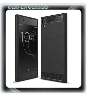 Forro Tpu Carbono Fiber Sony Xperia Xa1 Plus G