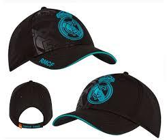 Gorra Real Madrid Polyester Training Negro Adulto