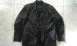 Abrigo,chaqueta de Cuero Nueva Talla M