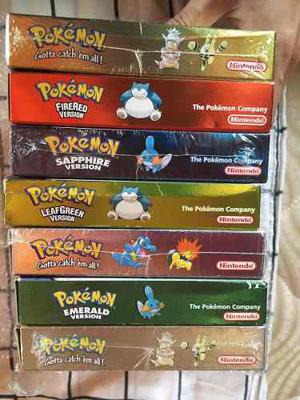 Colección De Juegos De Pokemon Nintendo Gameboy Advance