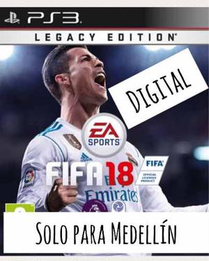 Fifa 18 Digital Solo Para Medellín