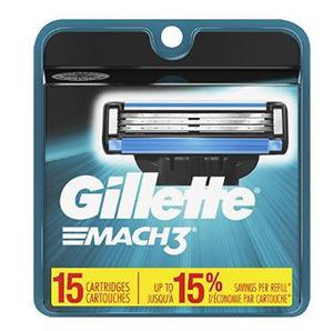 Gillette Mach 3 Repuestos al mejor precio! 10 unidades
