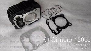 Kit Cilindro Piston150cc Honda Cbf125 Xr125l Ohc Cb125e -