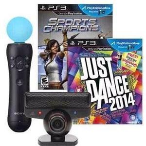 Kit Control Move, Camara + Just Dance  Y Sport Champions