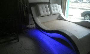 Cama Olas Pino Tapizado Fabricantes Led