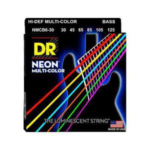 Encordado Bajo Electrico Neon Dr Nmcb630 Multicolor 6c