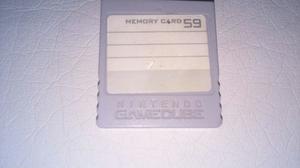 Memoria Nintendo Gamecube, De 59 Bloques. Original