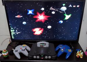 Nintendo 64 2 Controles Starfox Orig