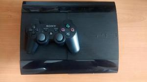 PS3 SUPER SLIM 500GB 1 CONTROL Y 5 JUEGOS VIRTUALES