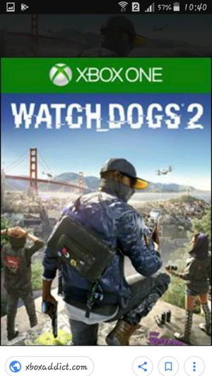 Película Watch Dogs 2 Xbox One Nueva