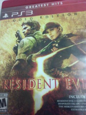 Resident Evil 5 Gold Edtion Ps3 Original