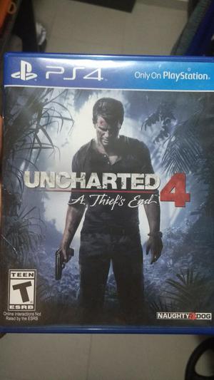 Uncharted 4 Juego Ps4