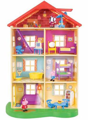 Peppa Pig Casa De Lujo Luces Y Sonidos Family Home Playset