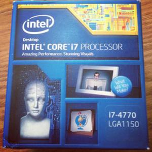 Procesador Intel Core I7 4770 - Soledad