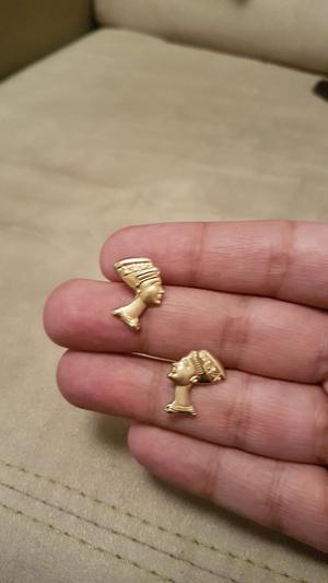 Aretes Nefertari en Oro