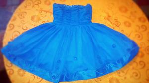 Se Vende Hermoso Vestido de Quince Azul