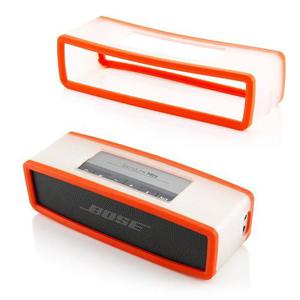 Forro Silicona Para Parlante Bose Soundlink Mini Naranja