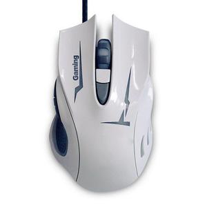 Mouse Gamer Retroiluminado Blanco Havit Resistente 6 Botones