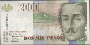 Colombia,  Pesos 12 Oct  Bgw476