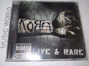 Korn - Live And Rare Cd - Disponible!