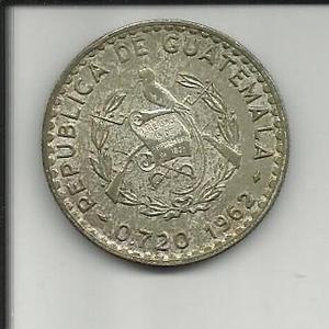 Moneda Guatemala 50 Centavos 