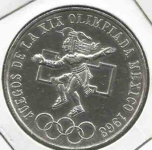 Moneda México 25 Pesos  Plata