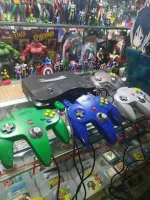 N64 Con 4 Controles Perfecto Estado