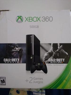 Xbox 360 Ultra Slim De 500gb 4 Juegos Y Un Control
