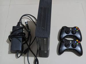 Xbox 360 Ultra Slime + 2 Controles + Hdmi + Disco Duro 500g