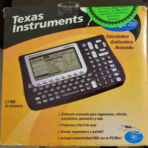 Calculadora Texas Instruments Graficadora Voyage 200