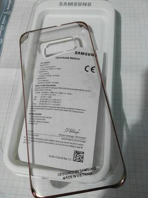 Carcasa Clear Cover Samsung Galaxy S8, S8 Plus, Genuinos.