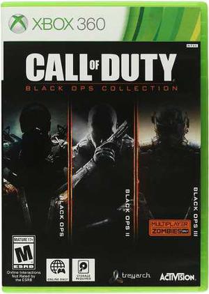 Call Of Duty Black Ops 1, 2 Y 3, Xbox 360, Nuevo, Fisicos